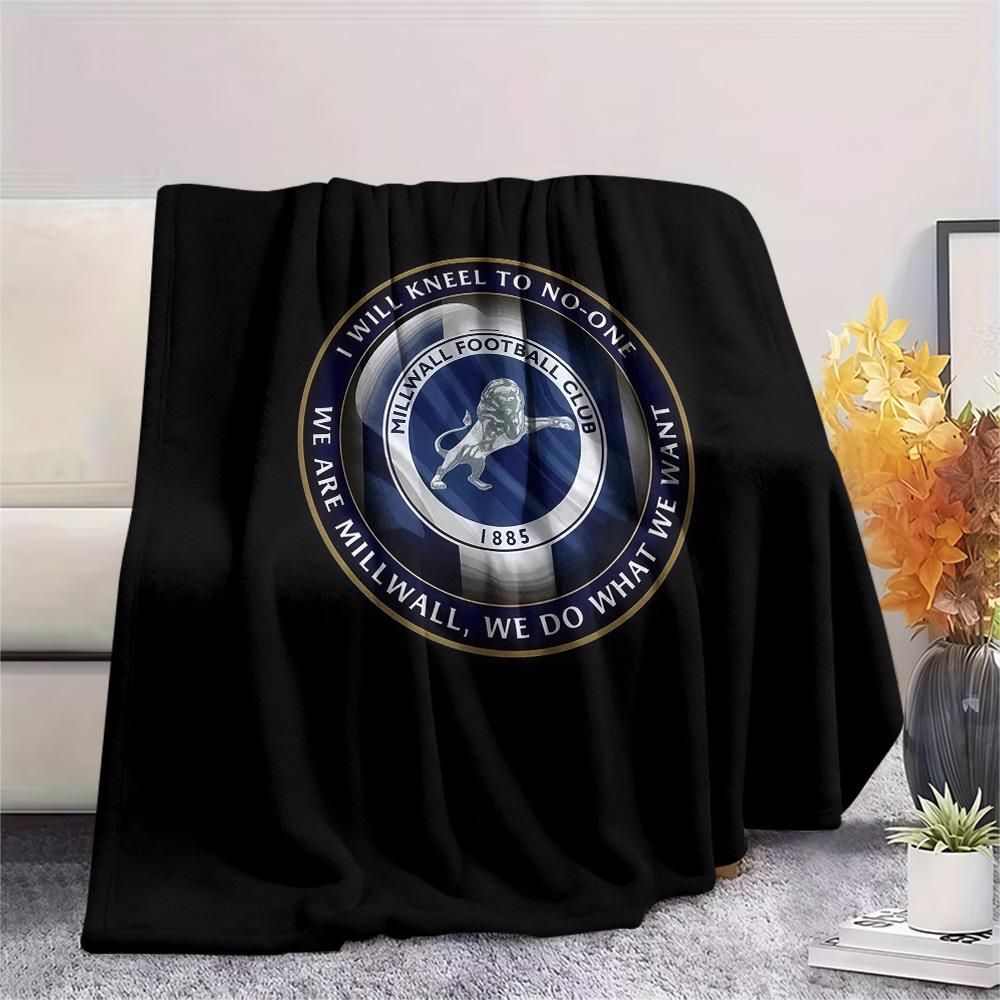 Millwall Football Club Flannel Blanket, High quality Comfortable for All Seasons, Home Decor, Warmth and Comfort