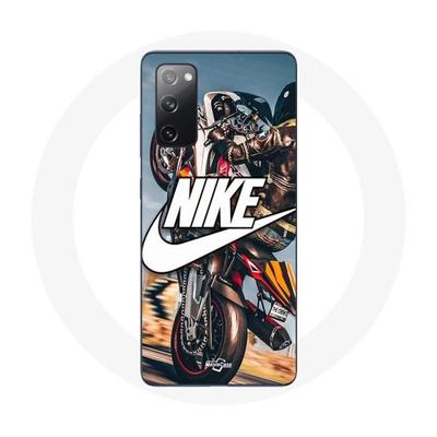 Case - Nike - Samsung Galaxy S20 FE - Soft - White - Motorcycle Wheel