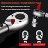 1 /4'' 3/8'' 1/2'' 72-Tooth Ratchet Handle Drive Click Torque Wrench Adjustable Industrial Dual-Direction Upgraded Torque Wrench
