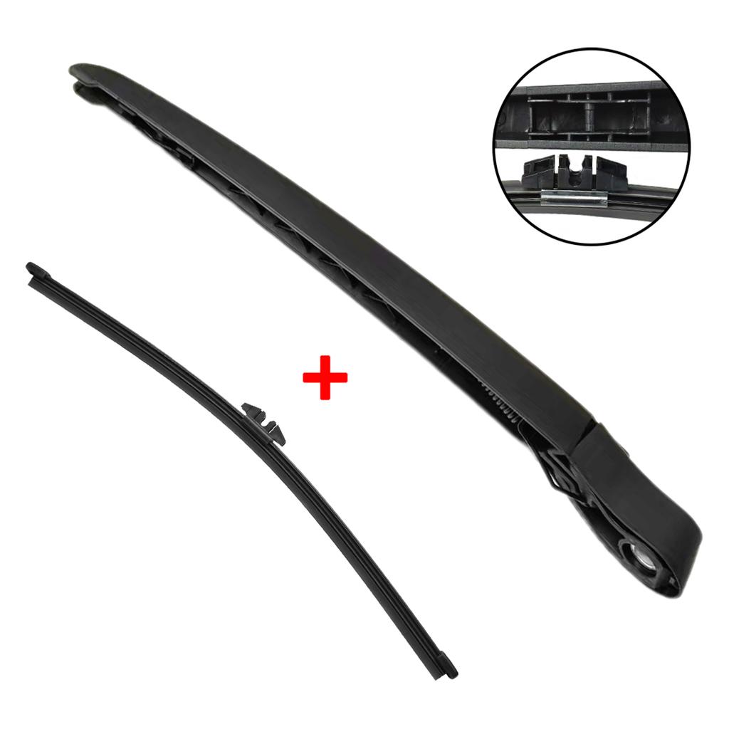 Rear Wiper Blade & Arm Set Kit For BMW X3 2010--2017 Windshield Windscreen Rear Window