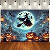 1 piece, a vibrant polyester background fabric for the Halloween night sky, weddings, birthdays, Christmas, and Thanksgiving