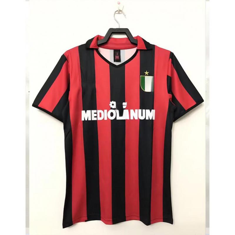 0607 AC Milán Milánský dres Kaka 95-20 Ronaldinho a retro fotbalový dres