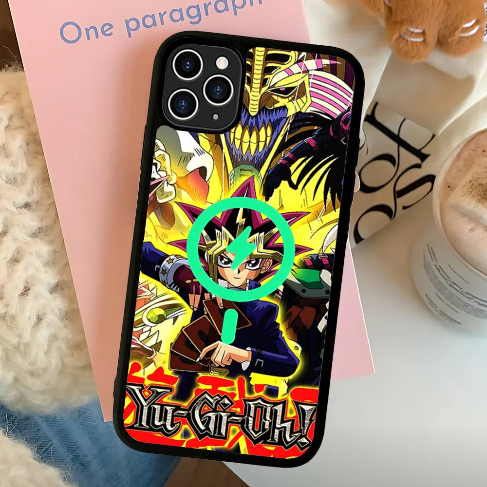 Amine Yu Gi Oh Classic For Magsafe Magnetic Phone Case For IPhone 17 16 Pro Max 15 Plus 14 13 12 11 Cover