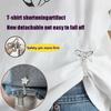 Fashion Accessory 3-in-1 Clothing Clip Heart-Shaped Adjustable Butterfly Hem Clip With Chain No-Sew Cuff Keeper Skirts