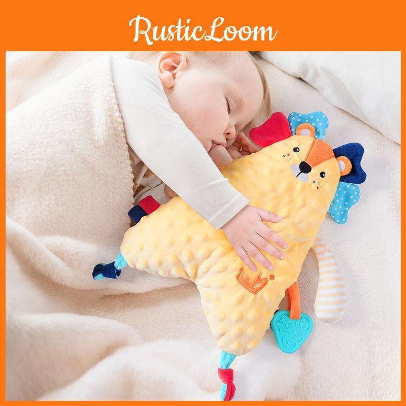 Animal Yellow Lion Plush Toy Doll With Safe Material For Kids Decoration