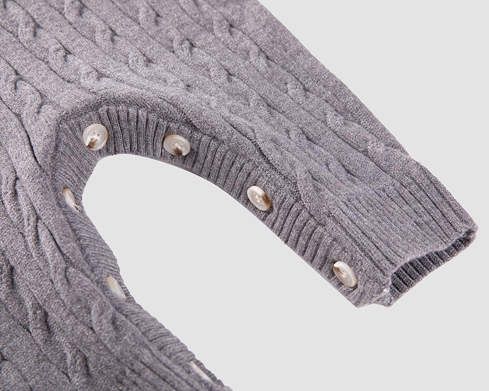 Neugeborenen Herbst Strick Strampler - Super Süß & Modisch Vollmond Outfit