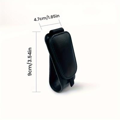 1PC Car Glasses Clip, Microfiber Car Glasses Clip, Sun Visor Clip, Multifunctional Sunglasses Card, Ticket Clip