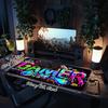 1PC Gamer Controller Large Durable Mouse Pad Suitable for Office Desks, Gaming Desktops.Non-Slip Back P27