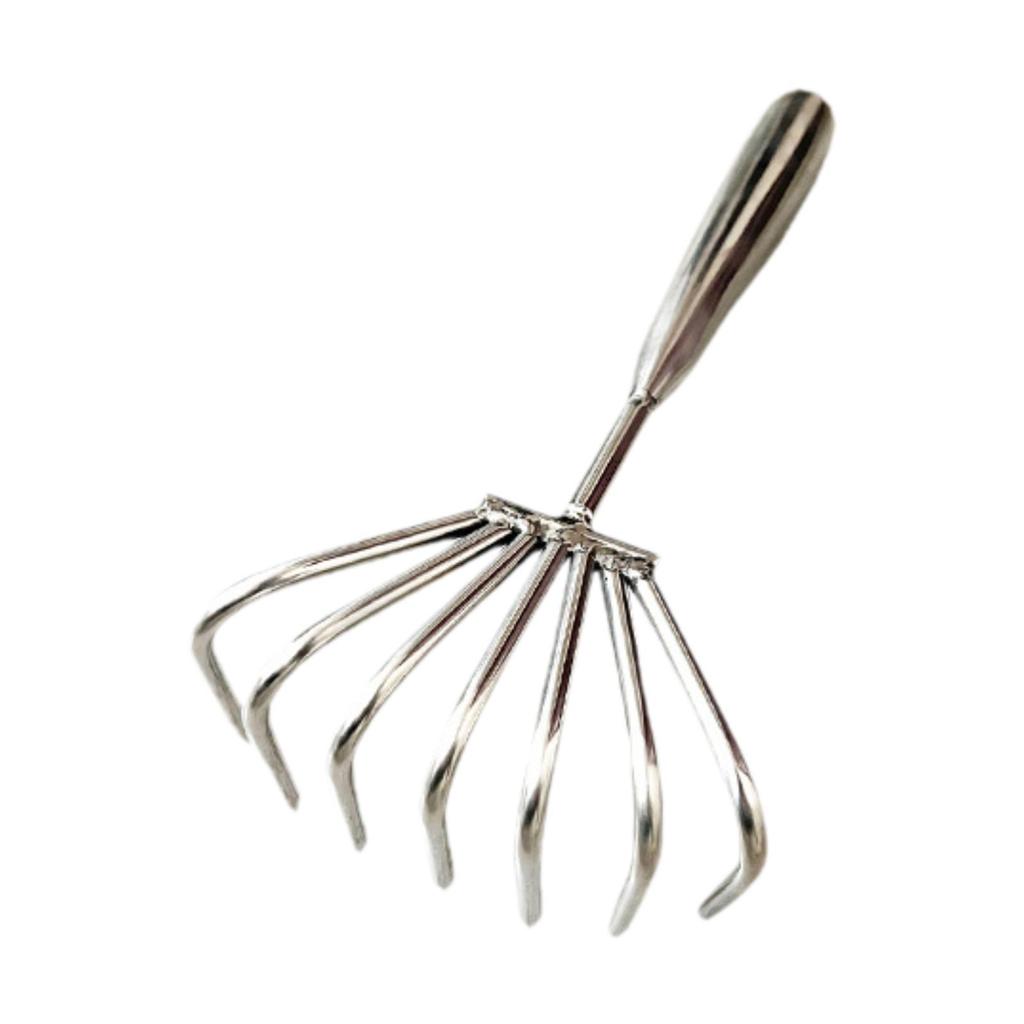 Claw Rake Multipurpose Hand Rake for Beach Clamming Digging Accessories