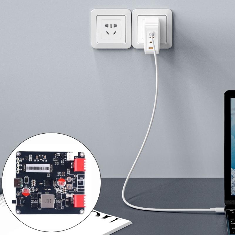140W Fast Charging Module 2S- 6S Battery Charging Board Charging Module Bidirectional Temperature Control