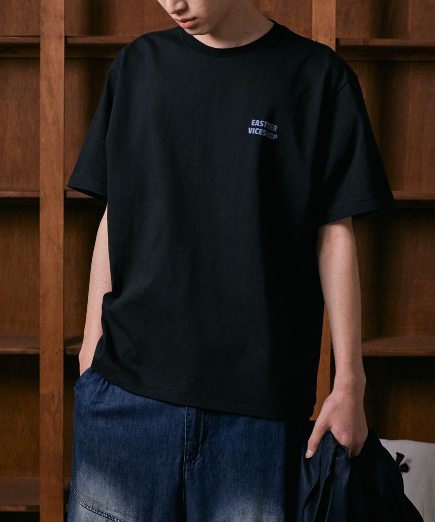 Iseuteuseobiseusyab Ess Symbol Short Sleeve T-Shirt - Black