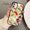 Japanese Cuisine Sushi Food Phone Case for iPhone 17 Air 15 16 16e 11 12 13 14 Pro Max Plus Coque Fundas Shell
