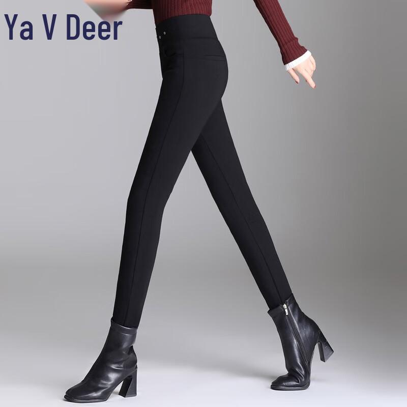 Yalu YYXFF995 Women's Slim High-Waist Down Stirrup Pants