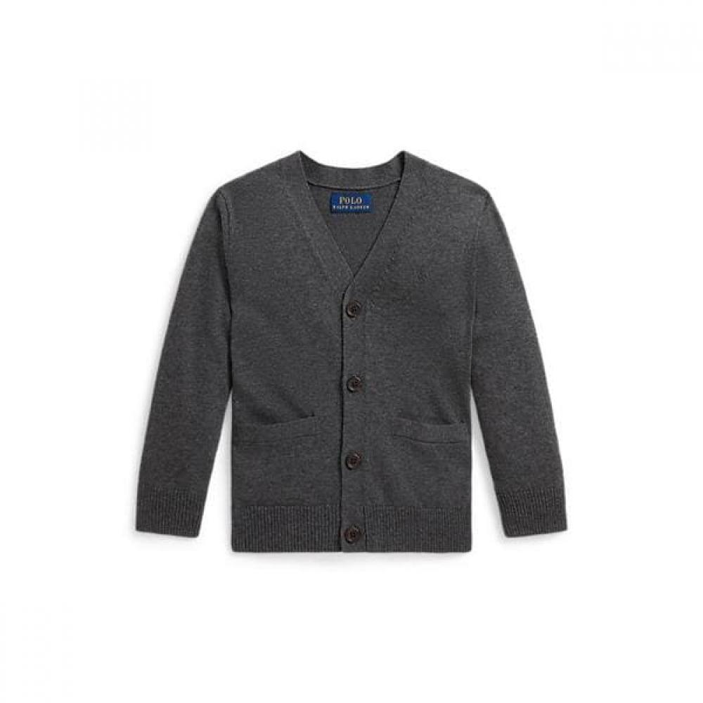 Polo Ralph Lauren Boys Cotton V Neck Cardigan 2 7 Years 2