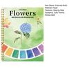 Watercolor Workbook for Beginners Step-by-Step Painting Guide Animal Flower Illustrations Paper Coloring Book for Learning Techniques