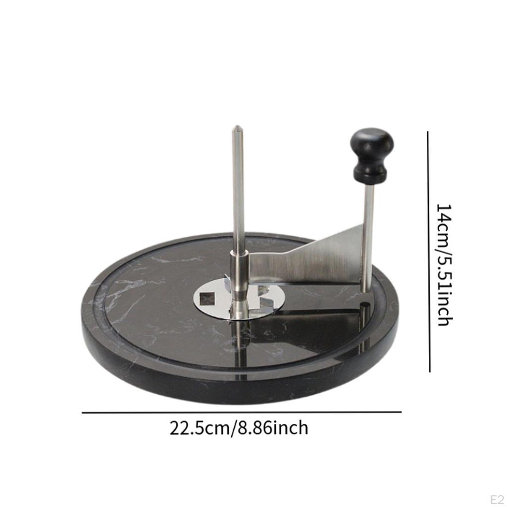 Round Cheese Cutting Board Versatile Plane Portable Slicing