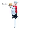 No Damage Wall Hook Cute Chef Shape Hook, Strong Resin Kitchen Punch Bearing Capacity Adhesive Backing Decorative for Home Hang Utensils Dishcloths