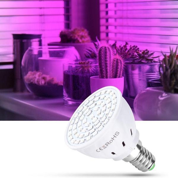 1/2Pcs Professional E27 LED Grow Light Bulb Strong Electrical Conductivity Planting Tools Professional Grow Light Bulb for Indoor