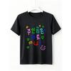 Follow a Specific Direction To Facilitate The Promotion of Products. Women'S T-Shirt with Printed Design, Short Sleeves, Round Neck