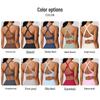 Cross-Border High-Impact Brushed Sports Bra for Yoga, Pilates, Running, and Fitness