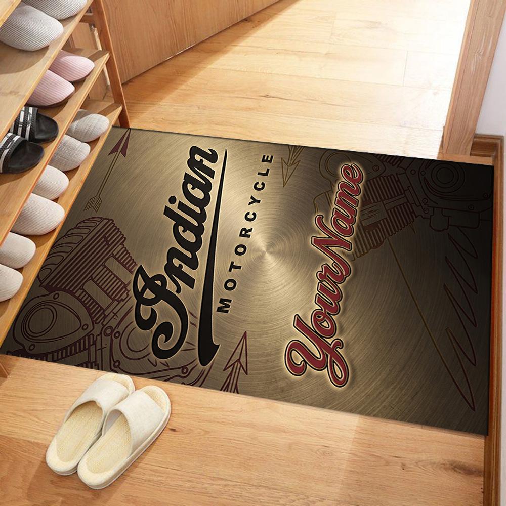 Harley-davidson Motorcycles Personalized Text Carpet Perfect for Outdoor Bedrooms Dormitory Balcony Anti-slip Rug Anime Office Decor