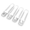 4PCS Chrome Door Handle Cover Anti Scratch Car Left Right Side Handle Cap Replacement for Dodge RAM