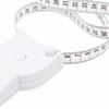 Skin Fat Caliper Press Type Clip Clear Scales High Accuracy Mm Inch Body Measure Tape White