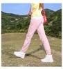 Women's Quick-Dry Elastic Outdoor Sports Pants: Lightweight, Breathable, Sweat-Wicking Joggers for Hiking & Mountain Climbing.