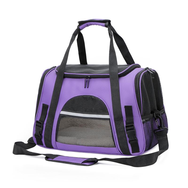 Breathable Foldable Pet Handbag for Cats and Dogs
