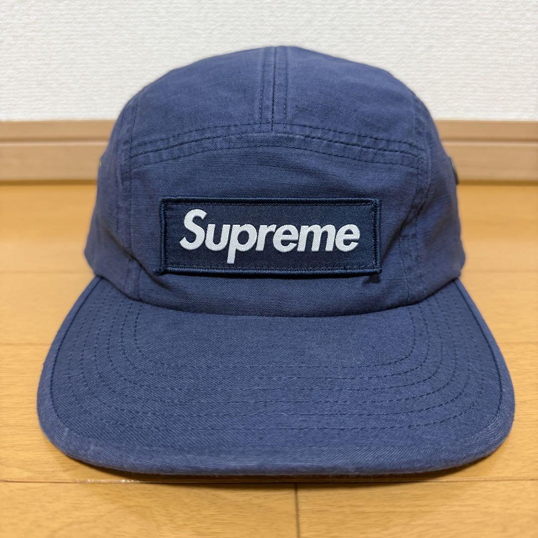 

[USED] Supreme Military Camp Cap Navy 2023 Autumn/Winter Collection