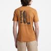 Timberland Ss22 Logo Round Neck Cotton Short Sleeve T-Shirt Men Tops Brown A61PH-P47