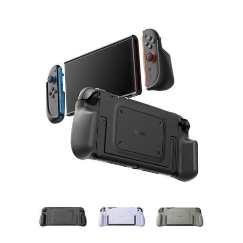 Belkin Nintendo Switch 2 Ergonomisk Opladningsgreb 10000mAh 30W PD Hurtig Opladningsdock Kompatibel Magnetisk Powerbank Sort