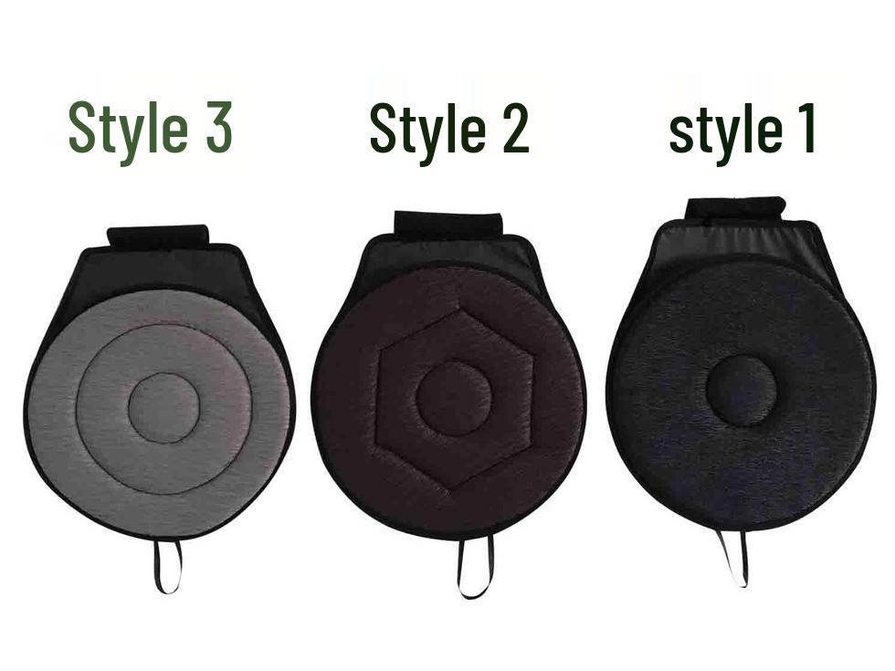 Odorless 360° Rotating Car Seat Cushion for Elderly and Pregnant Women – Portable, Multifunctional, and Effort-Saving Chair Cushion