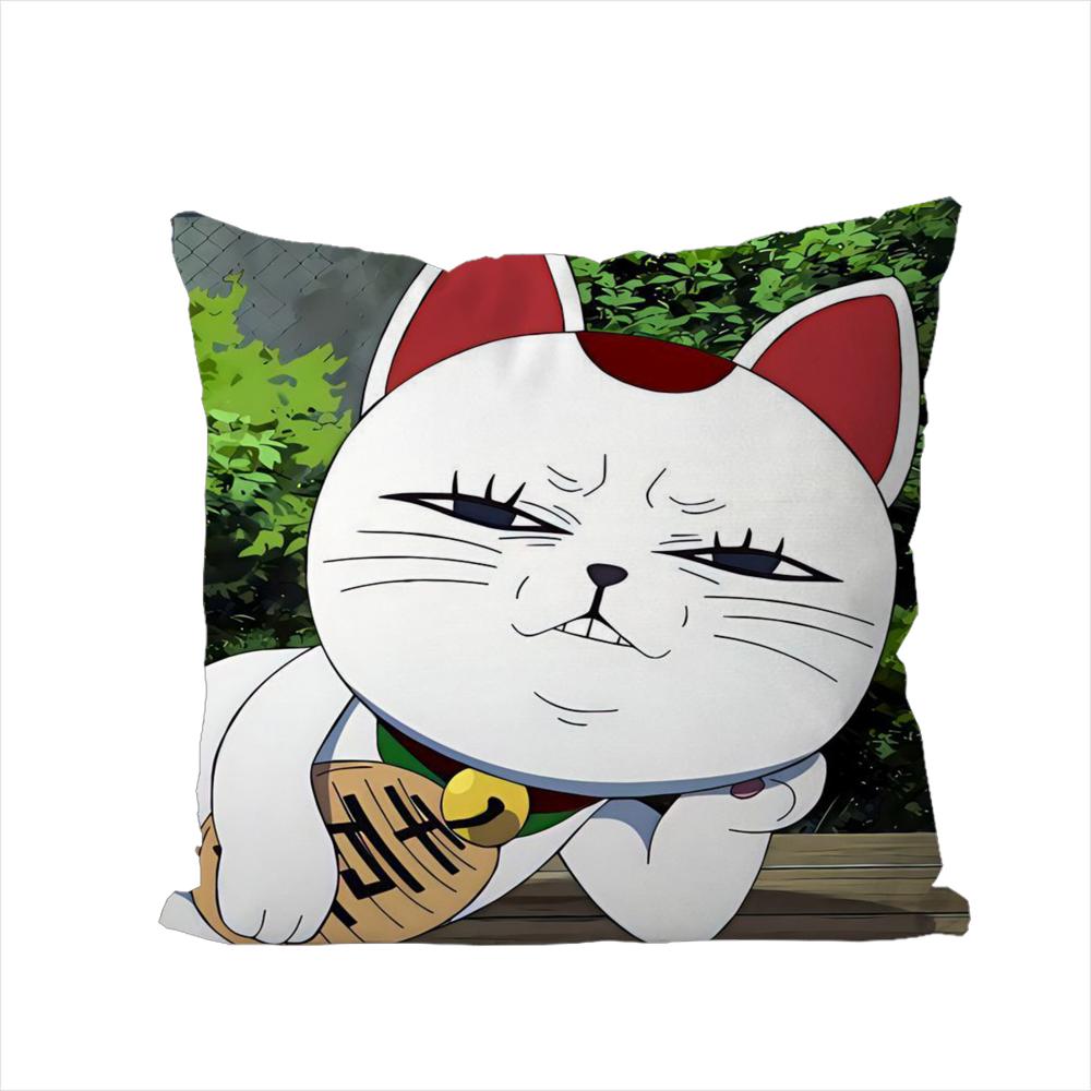 Anime Dan Da Dan Kuddöverdrag För Bil Soffa Dekorativt Hem Dubbelsidig Tryck Plysch Kvadratisk Kudde Kuddfodral