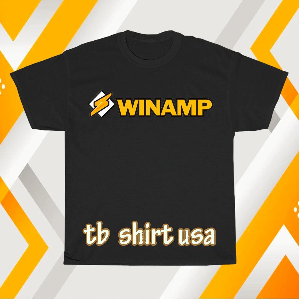 New Nullsoft Winamp Music Player logo Unisex T-Shirt Funny Size S to 5XL XL