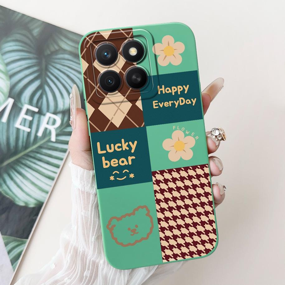 For Honor X8c ABR-LX1 ABR-LX2 ABR-LX3 Case Fashion Girl Butterfly Soft Silicone Couple Cover For Honor X8C X 8C 2025 Phone Shell
