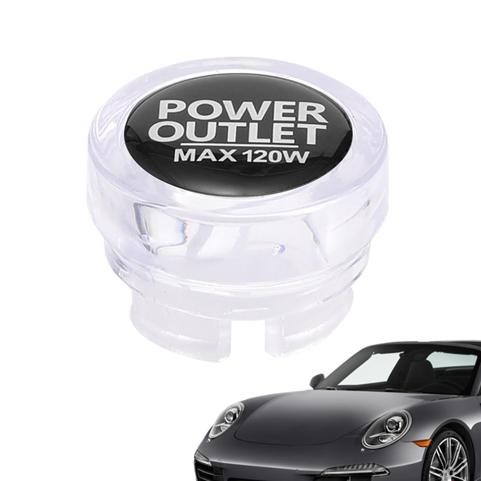 Cigarette Lighter Plug Cover Dustproof Cigarette Lighter Socket Cover Cap, Universal Lighter Socket Plug See description