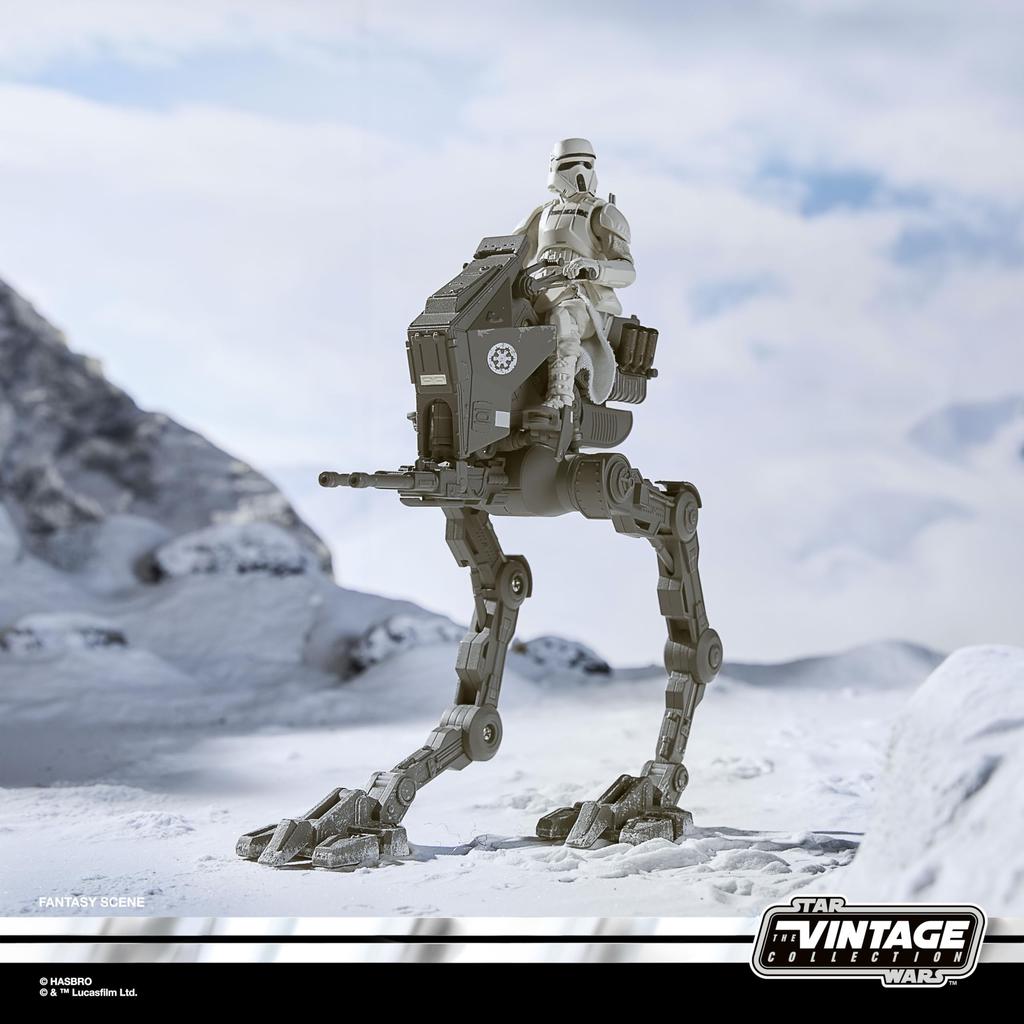 Hasbro STAR WARS Vintage Collection Star Mandalorian a Glogo Imperial Remnant Prémiová cm Kolekce vozidel Akční figurka G2536 Wars/The AT-RT 9.5
