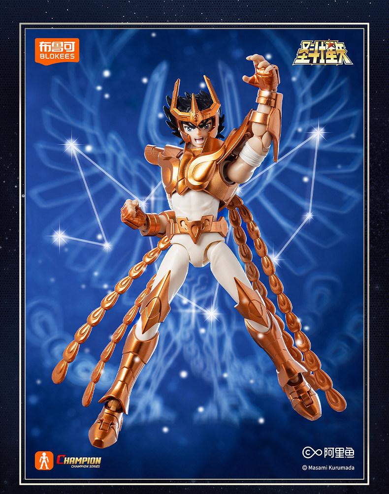 Phoenix Gemini Saga Ikki Gold Saint Seiya Gold Saint Assembled Joint Mobility Action Figure Anime Doll Toy Birthday Gift