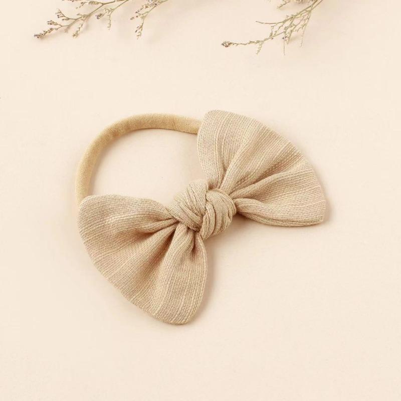Set Cotton Baby Bows Headband Nylon Headbands Hair Bands for Children Girls Soft Hairband Toddler Newborn Hair Accessories