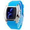 Amart Sports LED Backlight Military Digital Quartz Wrist Watch Waterproof Outdoor Electronic Watch for Men Black