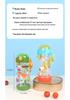 Imported Cute Cartoon Kids' Transparent Straw Water Bottle, 480ml