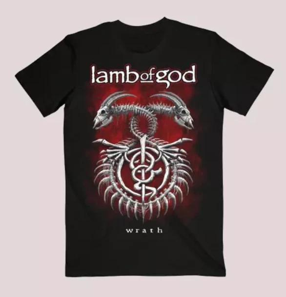 

Lamb of God BAND Black Color Cotton All Size T-Shirt Gift For Friend 3XL