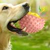 Quietschendes Durian-Hundespielzeug, stacheliges Durian-Kauspielzeug, Zahnreinigungsspielzeug für aggressive Kauer, Apportierspiel für draußen