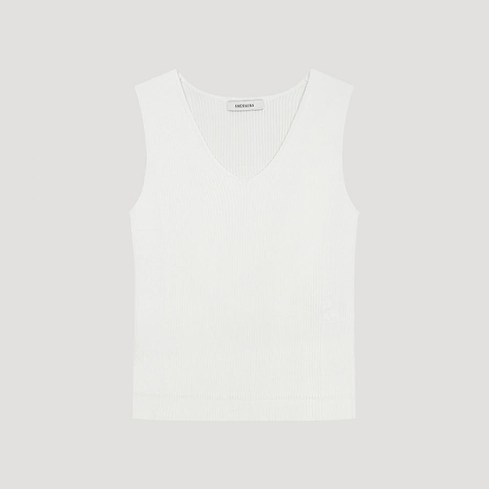 

She S miss V Neck SleeVeSS Knit SSkpoo22520 Ow