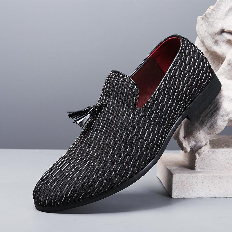 Men's Shoes Men's Summer Trendy Models Breathable One-pedal Loafers Casual Single Shoes Men's Leather Shoes Men's Summer Do Not Stink Feet