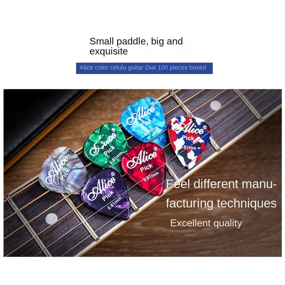 5pcs Celluloid Guitar Pick Mixed Color Guitar Picks Guitar Pick Original Sound Guitar  Men