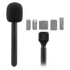 TOPINCN Wireless Microphone Adapter G1 Lark Synco Compatible Handheld Holder Stand Kit 2 Pieces Lightweight Portable Interview Use