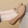 Women Black Moccasins Driving Shoes Flats Casual Nurse Loafers Khaki Minimalist Maternity Shoes Large Size