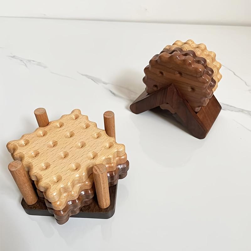 1pc Creative Coaster, Heat-insulating Pad, Anti-slip Pad, Minimalist Teacup Holder